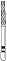 Two Striper Diamond Bur, FG, KR Taper Flat End, 722.8 KR, Coarse, Green, 1.5 mm, 5/Pk, 2015360 thumbnail 11