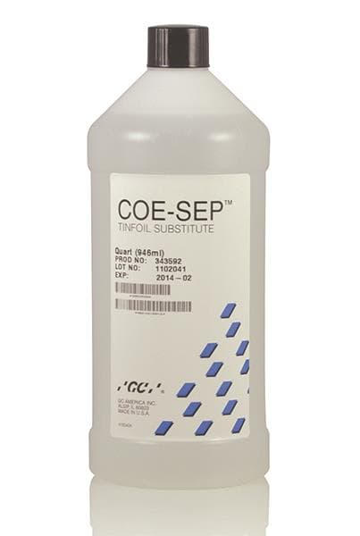 COE-SEP Tinfoil Substitute Separating Film, 32 oz (1 Quart) Bottle, 343592 thumbnail 10