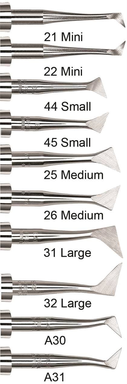 Hu-Friedy E44 Cryer Elevator, Small, #510 Large Tapered Hexagonal Handle, Single End, 1/Pkg thumbnail 6