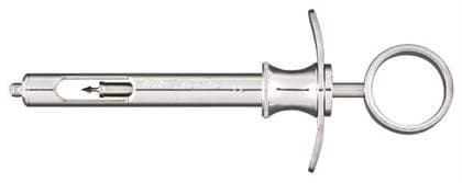 Miltex Petite C-W Type Aspirating Syringe, 1.8 cc, Thumb Ring Handle, 77-70, 1/Pkg thumbnail 10