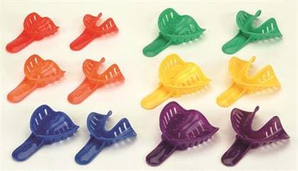 Excellent-Colors Disposable Ortho Impression Trays, #5 Medium Adult Lower, Yellow, Perforated, 25/Pk, ITO-5L thumbnail 6