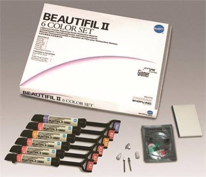 Beautifil II Universal Nanohybrid Composite, Light-Cure, Compule Tip Refill, 0.25 g, Shade A2O, 20/Pk, 1770 thumbnail 6