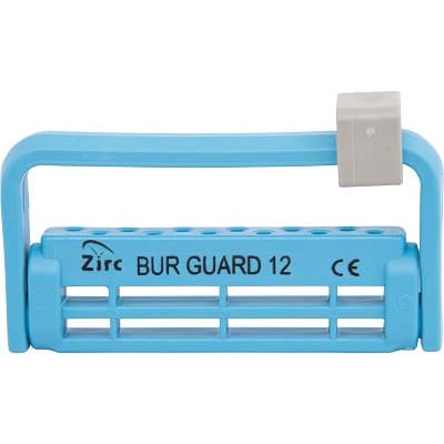 Zirc Steri-Bur Guard 12-Hole Bur Block, Neon Blue, 50Z406N thumbnail 11
