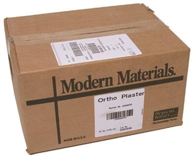Modern Materials Snow White Orthodontic Plaster, Type II, 45 lb Box, 50048180 thumbnail 7