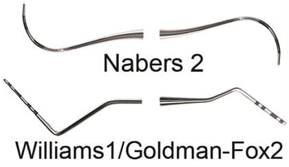 American Eagle #N2 Nabers Double-Ended Periodontal Probe, Black Markings, 3-6-9-12mm, Standard Handle, AEPN2B, 1/Pk thumbnail 5