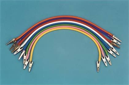 Super Bib Clips, Silicone Cord, Assorted Colors, 14 in, Autoclavable, 8/Pk, 605290 thumbnail 13