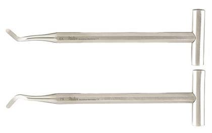 Miltex #6X Potts Elevator, Stainless Steel, T-Bar Handle, Single End, Each thumbnail 3
