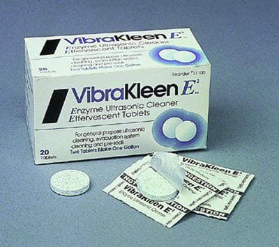 VibraKleen E2 Enzymatic Ultrasonic Cleaning Tablets, Mint Scent, 80/Box, 50037101 thumbnail 12