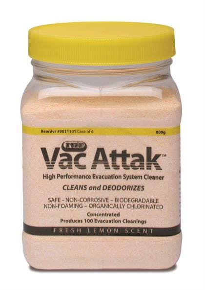 Premier Vac Attak High Performance Evacuation System Cleaner, Powder, Lemon, 800 g/Jar, 1/Pk, 9011101 thumbnail 15