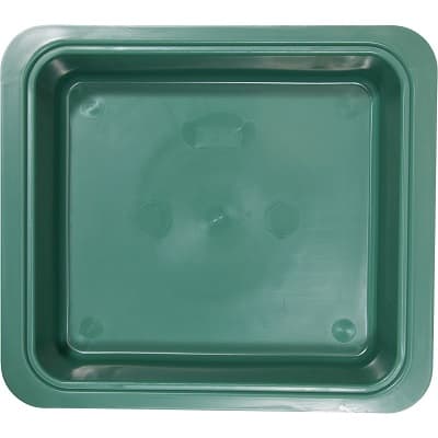 Zirc Procedure Tub Only, Green, 12-1/4" x 10-7/8" x 2-3/4", 20Z463D thumbnail 8