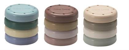 Kerr Magnetic Bur Block, Round, 8-Hole, Teal, 1-5/8" D x 1/2" H, 31011DX thumbnail 4
