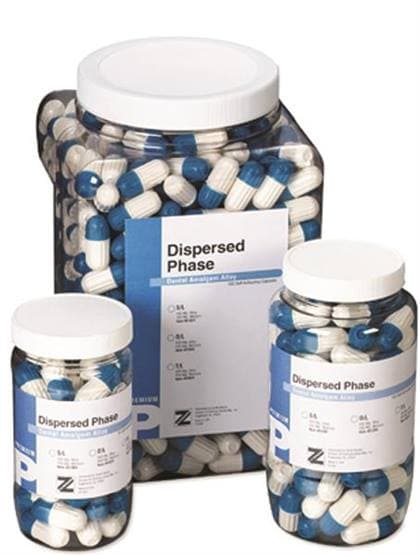 Zenith Premium Dispersed Phase Amalgam Alloy Capsules, 1 Spill, 400 mg, Regular Set, 50/Jar, 61008 thumbnail 6