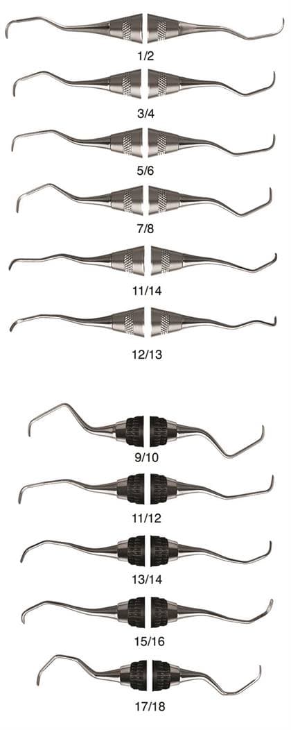 Hu-Friedy Gracey Curette 11/14, Double-Ended, #6 Satin Steel Handle, SG11/146 thumbnail 6