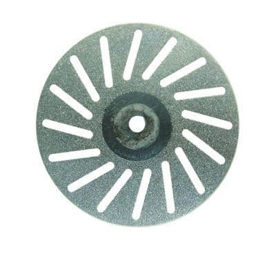 Meisinger Multi-Use Diamond Disc, 947DF-220-HP, 22 mm, Fine Grit, Double-Sided, Perforated, Super Flexible, Red Ring, Handpiece, 1/Pk thumbnail 7
