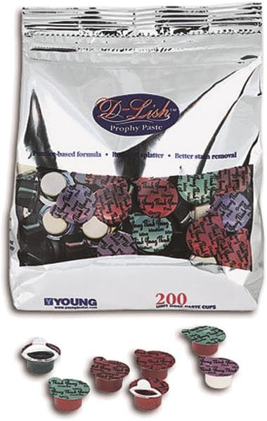 D-Lish Prophy Paste, Medium Grit, Cinnamon, Gluten-Free, 1.23% Fluoride & Xylitol, 200 Unit Dose Cups/Box, 301120 thumbnail 9