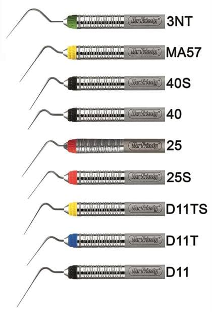 Hu-Friedy 40SNT Nickel Titanium Endodontic Spreader, Single-End, #7 Satin Steel Colours Handle, 0.40 mm, RCS40SNT thumbnail 3
