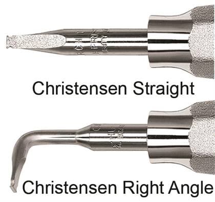 Hu-Friedy Christensen Crown Remover, Straight, Anterior, 3.0 mm, #509 Tapered Hex Handle, CRCH1 thumbnail 12