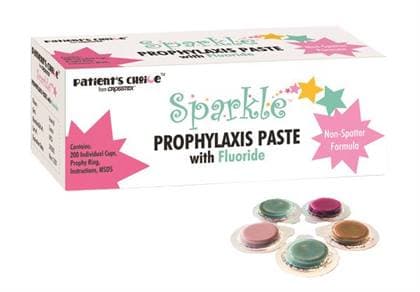 Sparkle Prophy Paste, Coarse Grit, Orange Vanilla Flavor, 1.23% Fluoride, Single-Use Cups, 200/Box thumbnail 2