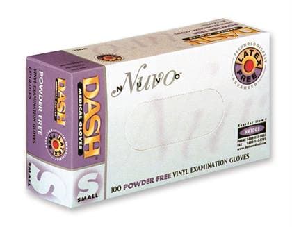 Nuvo Vinyl Exam Gloves, Powder-Free, Non-Sterile, Large, White, 100/Box, NV100L thumbnail 13