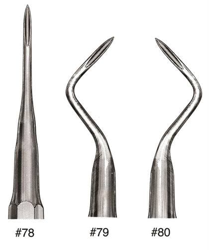 Miltex 79 Root Tip Elevator, Left-Angled, Single End, Stainless Steel, DEL79 thumbnail 7
