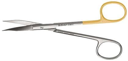 Hu-Friedy #16 Goldman-Fox Curved Super-Cut Surgical Scissors, 5", 1 Serrated Blade, S16SC thumbnail 7