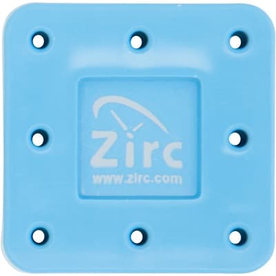 Zirc 8-Hole Magnetic Bur Block, Neon Blue, Fits FG/RA/HP Burs, Autoclavable, 50Z400N thumbnail 8