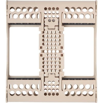 Zirc E-Z Jett® Instrument Cassette, 10-Place, Beige, 7-15/16" x 7" x 1-1/8", 50Z930G thumbnail 5