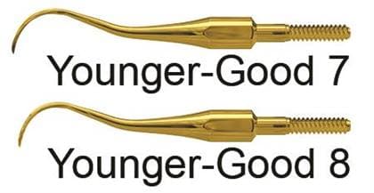 XP SQUARED Technology Quik-Tip Universal Curette Tip, Size #8 Younger-Good, Cone Socket, 440A Stainless Steel, 1/Pkg thumbnail 3