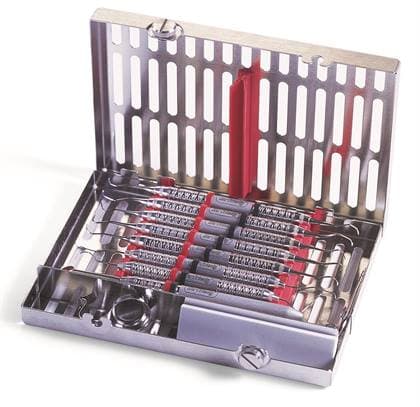 Hu-Friedy IMS Signature Series Small Instrument Cassette, 8-Instrument with Accessory Area, Purple, 5.5" x 8" x 1.25", 1/Pk, IM5086 thumbnail 7