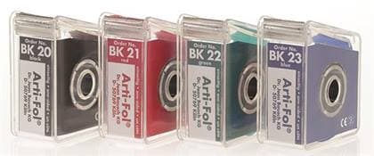 Bausch Arti-Fol Ultra-Thin 8 Micron Single-Sided Articulating Film, Black, 22 mm x 20 m Roll in Dispenser, BK20 thumbnail 10
