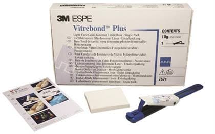 3M Vitrebond Plus Light-Cure Glass Ionomer Liner/Base, Single Pack, 10 g Clicker Dispenser, 7571 thumbnail 16