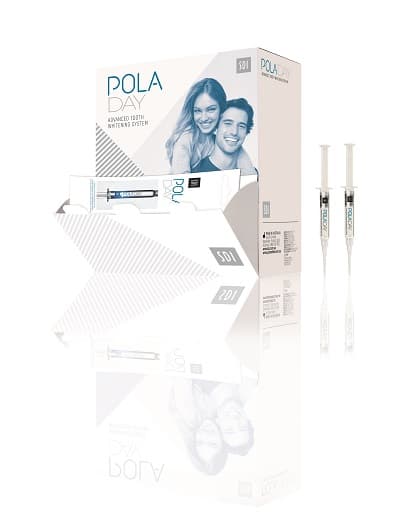 Pola Day Take-Home Tooth Whitening System, 9.5% Hydrogen Peroxide, Spearmint, 3 g Syringe Dispenser Pack, 50/Pk, 7700071 thumbnail 7