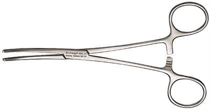 Hu-Friedy Rochester-Penn Curved Hemostat, Stainless Steel, 6.49", HRPC, 133973 thumbnail 5