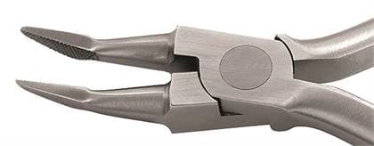 Hu-Friedy Slim Weingart Utility Pliers, Tapered 20° Serrated Tips, Stainless Steel, 678-202 thumbnail 5