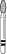 Two Striper Diamond Bur, FG, KS System Egg, #287.4, 2.3 mm, Coarse, Green, 5/Pk, 2015981 thumbnail 11