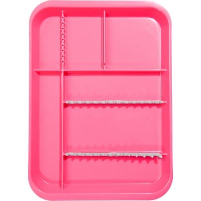 Zirc B-Lok Divided Setup Tray, Size B (Ritter), Neon Pink, 13-3/8" x 9-5/8" x 7/8", 20Z451S thumbnail 7