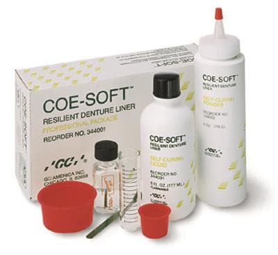 COE-SOFT Resilient Denture Reline Material, Liquid Refill, 5.5 oz Bottle, 344033 thumbnail 8