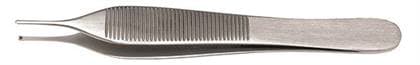 Hu-Friedy #42 Adson Tissue Pliers, 1x2 Teeth, 4.75" (12 cm), Tungsten Carbide Inserts, TP42 thumbnail 6