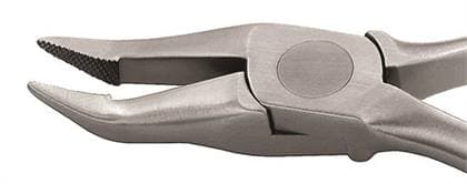 Hu-Friedy Weingart Utility Pliers, Serrated, Long Handle, Tapered 32°, Stainless Steel, 678-201L, 1/Pk thumbnail 7