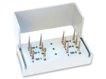 Kerr AXIS Logic Set - TDF Diamonds, LS-302, 12-Piece Kit (6 Fine 40µm + 6 Superfine 20µm), FG Shank thumbnail 6