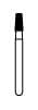 NTI Diamond Bur, FG, Modified Shoulder Taper, #C845KR-018, 1.8 mm, Coarse, Green, 5/Pk thumbnail 7
