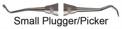 Hu-Friedy Small Plugger/Picker, Double End, #6 Satin Steel Handle, 678-907 thumbnail 6