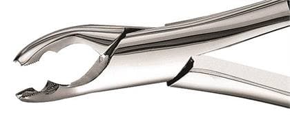 Hu-Friedy #151AS Split Beak Serrated Extraction Forceps, Lower Anteriors and Premolars, Stainless Steel, Each thumbnail 5
