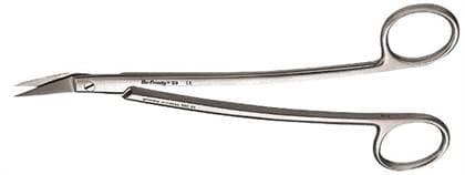 Hu-Friedy 9 Dean Surgical Scissors, 6.5" (16.5 cm), 1 Serrated Blade, Stainless Steel, S9 thumbnail 8