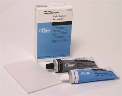 Kerr Permlastic Light Body Polysulfide Impression Material, Bulk Package, 12 Base + 12 Catalyst Tubes, 2700 g, 16412 thumbnail 5