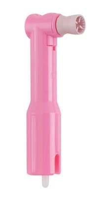 Young Classic Pink Petite Web Disposable Prophy Angles, Soft Pink 4-Webbed Cup, 90° Short, Latex-Free, 1200/Box, 136812 thumbnail 6
