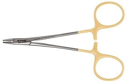Hu-Friedy Perma Sharp Derf Needle Holder, 4.5" (11.5 cm), Tungsten Carbide Serrated Tips, NH5032 thumbnail 8