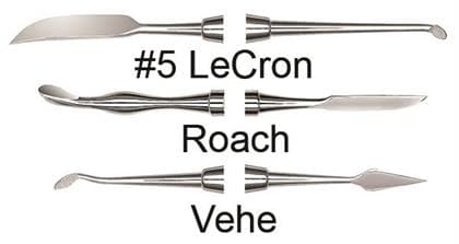 Hu-Friedy LeCron #5 Double-End Wax Carver, #41 Round Handle, CVLC5 thumbnail 4