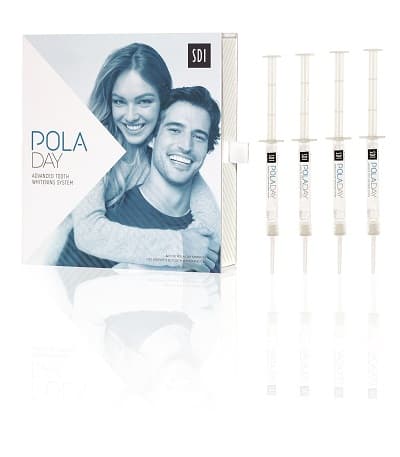 Pola Day Tooth Whitening System, 9.5% Hydrogen Peroxide, Mini Kit, 1.3 g Syringes, 4/Pk, 7700104 thumbnail 12