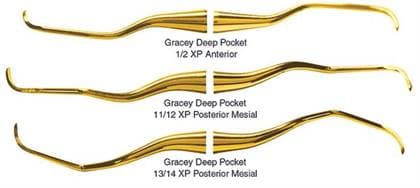 American Eagle Gracey Deep Pocket 11-12 XP Curette, 3/8" Double End, EagleLite Stainless Steel, AEGDP11-12XPZ thumbnail 4
